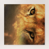 Puzzle avec visage de lion (Horizontal)