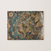 Puzzle Aventure Carte vintage (Horizontal)