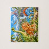 Puzzle Aventure de dinosaures (Vertical)