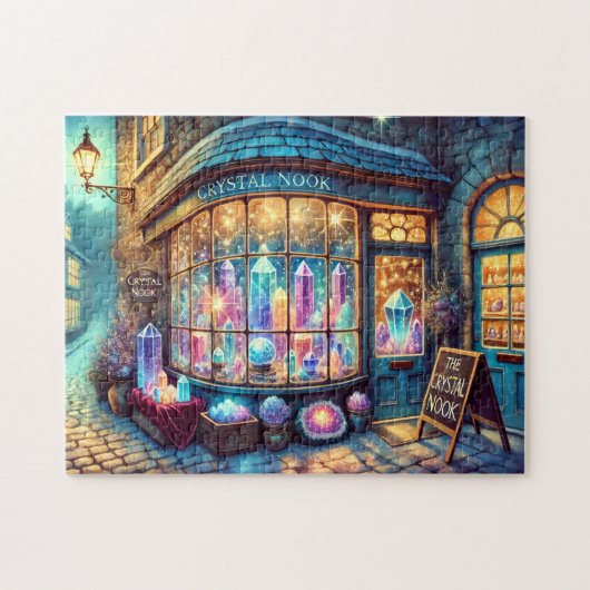 Puzzle Aventure de la boutique de pierres précieuses Crys (Horizontal)