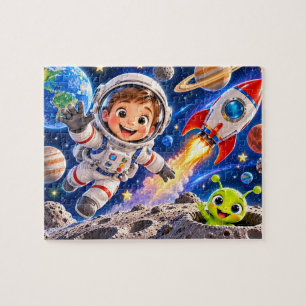 Puzzle Aventure de l'explorateur spatial