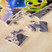 Puzzle Aventure de l'explorateur spatial (Côté)
