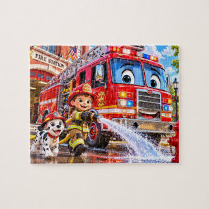 Puzzle Aventure de pompier