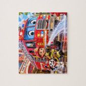 Puzzle Aventure de pompier (Vertical)