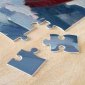 Puzzle Aventure de sac de Noël de teckel Santa (Côté)