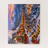 Puzzle Aventure du train de Noël (Vertical)