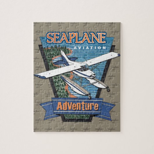 Puzzle Aventure hydravion (Vertical)
