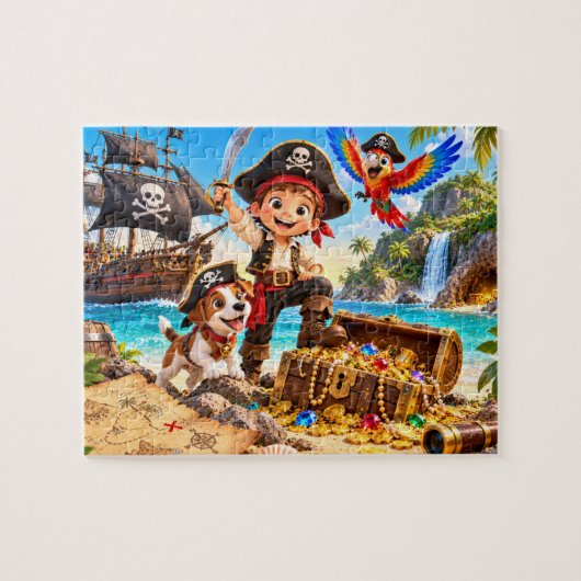 Puzzle Aventure Pirate (Horizontal)