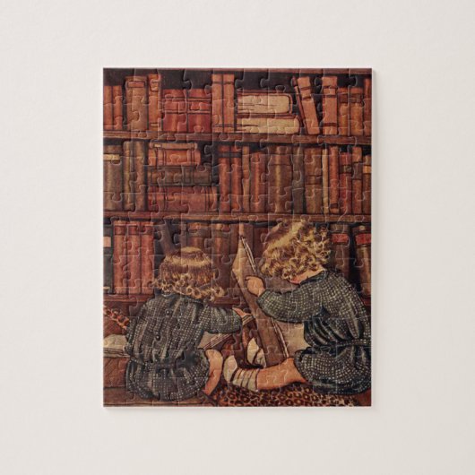 Puzzle Aventures dans la bibliothèque (Vertical)