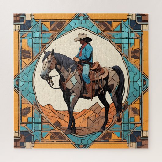 Puzzle Aventurier occidental 6 (Vertical)