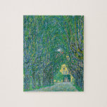 Puzzle Avenue Gustav Klimt du parc Schloss Kramer<br><div class="desc">Avenue de Schloss Kramer Peinture du parc par Gustav Klimt - puzzle</div>