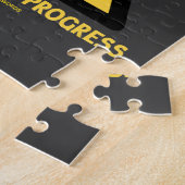 Puzzle Avertissement ! Signage en cours d'humour de geek (Côté)