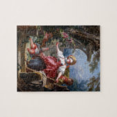 Puzzle Aveugle-Équipe le bluff par Jean-Honore Fragonard (Horizontal)