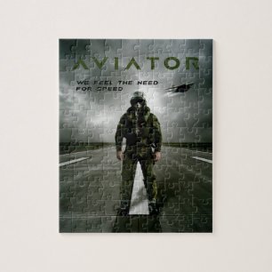 Puzzle Aviateur pilote de combat