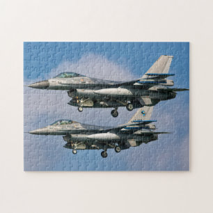 Puzzle Avion à réaction militaire
