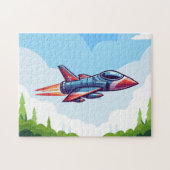 Puzzle avion/avion de chasse (Horizontal)