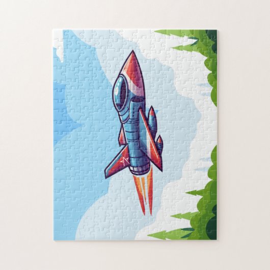 Puzzle avion/avion de chasse (Vertical)