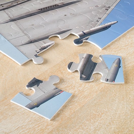 Puzzle Avion de chasse d'ouragan (Côté)