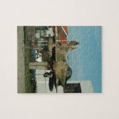 Puzzle Avion de chasse vintage (Horizontal)