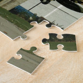 Puzzle Avion de chasse vintage (Côté)