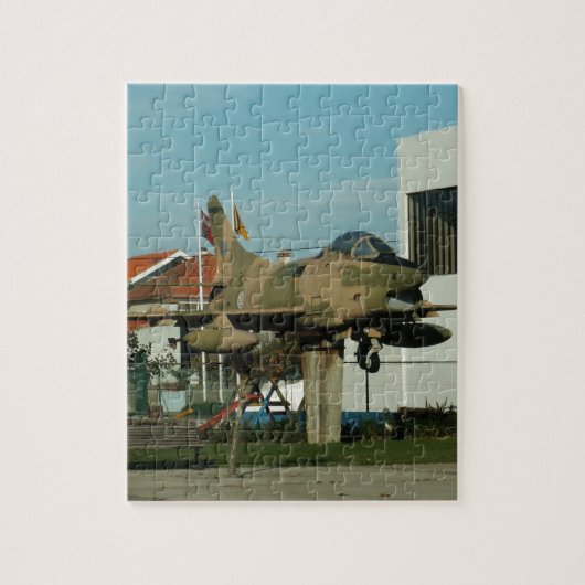 Puzzle Avion de chasse vintage (Vertical)
