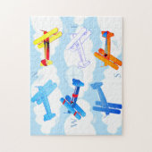 Puzzle Avion de l'aviation vintage (Vertical)
