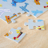 Puzzle Avion de l'aviation vintage (Côté)