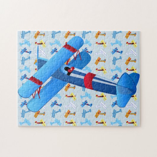Puzzle Avion de l'aviation vintage (Horizontal)