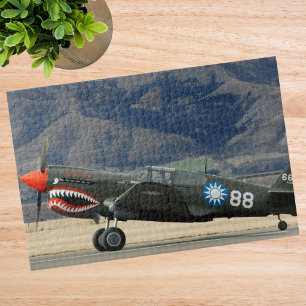 Puzzle Avion de loisirs amusant Photo Pilote Famille Avia