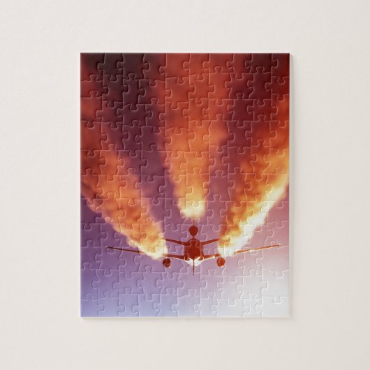 Puzzle Avion de ravitaillement KC-10 (Vertical)