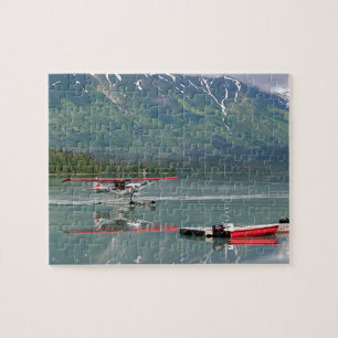 Puzzle Avion flottant, Trail Lake, Alaska