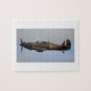 Puzzle Avion Hurricane Fighter Avion militaire 2ÈME GUERR