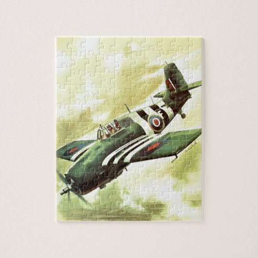 Puzzle Avion vintage (Vertical)