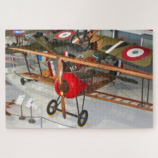 Puzzle avion vintage (Horizontal)