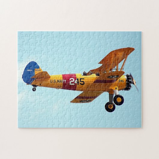 Puzzle Avion vintage (Horizontal)