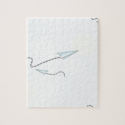 Puzzle avions à papier (Vertical)