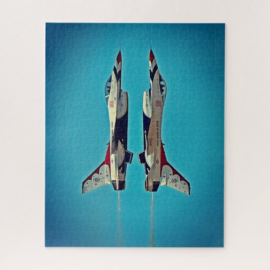 Puzzle Avions à réaction de l'US Air Force Thunderbirds F (Vertical)
