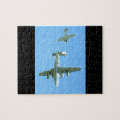 Puzzle . Avions aériens du _WWII B24 et T6 (Horizontal)