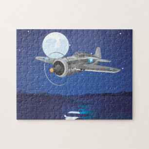 Puzzle Avions de combat vintage