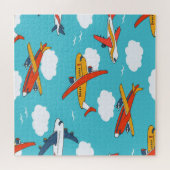 Puzzle Avions et nuages, arrière-groupe sans soudure pour (Horizontal)