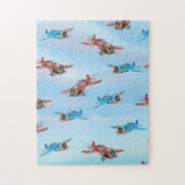 Puzzle Avions jouets (Vertical)