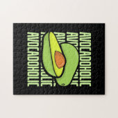 Puzzle Avocado Fruit Food (Horizontal)