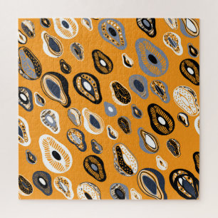 Puzzle Avocado Love : Style Vintage bio