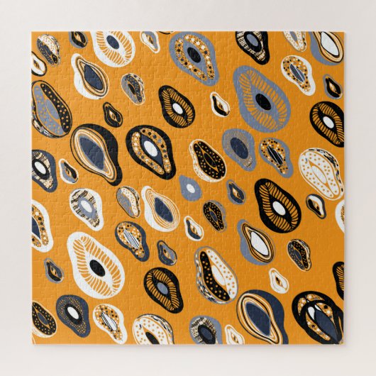 Puzzle Avocado Love : Style Vintage bio (Vertical)