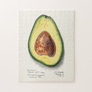 Puzzle Avocado (Persa) Peinture d'aquarelle aux fruits