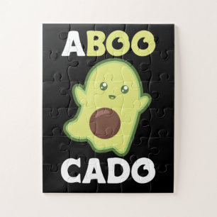 Puzzle Avocado Spirit Pour Halloween Drôle Avocados Jigsa