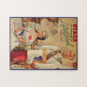 Puzzle Avril 1939 Stage Magazine couverture (Horizontal)