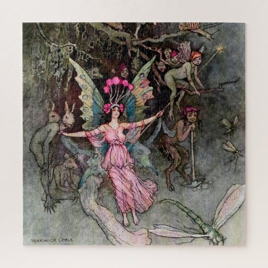 Puzzle « Away Down Under » par Warwick Goble (Vertical)