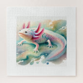 Puzzle Axolotl in Dreamy Waters 110924AREF134 - Watercolo (Vertical)