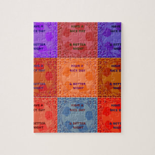 Puzzle Ayez une Bonne Journée & une Meilleure Nuit Impres